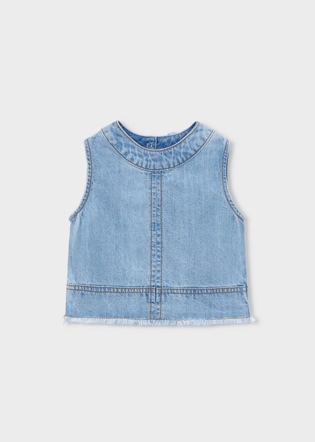 Girls' denim top