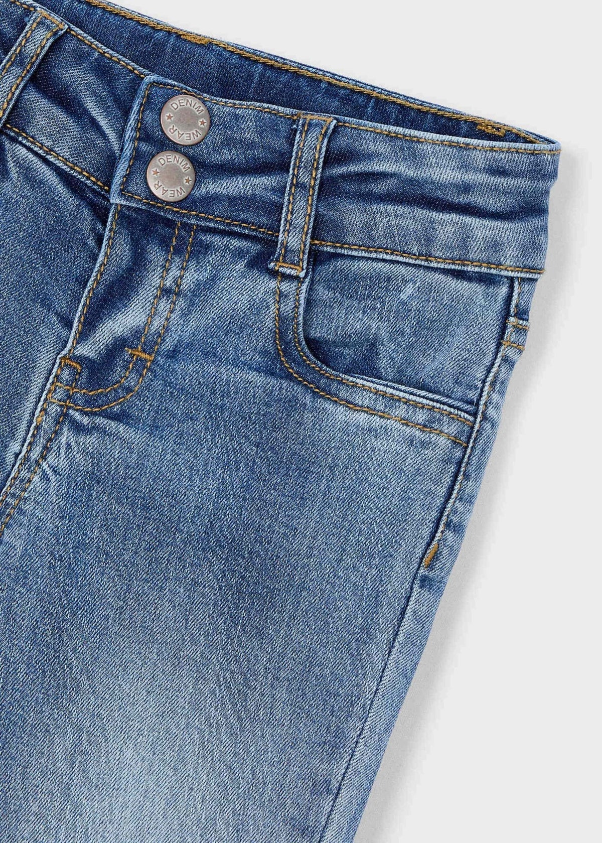 Girls' flare jeans