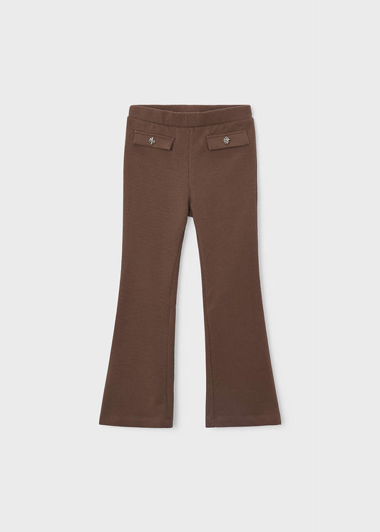 Girls' flared leggings