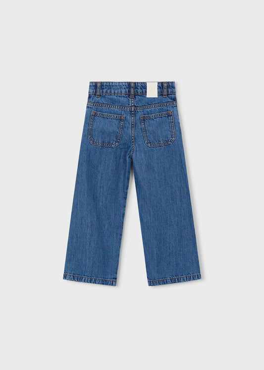 Girls' flowing jeans