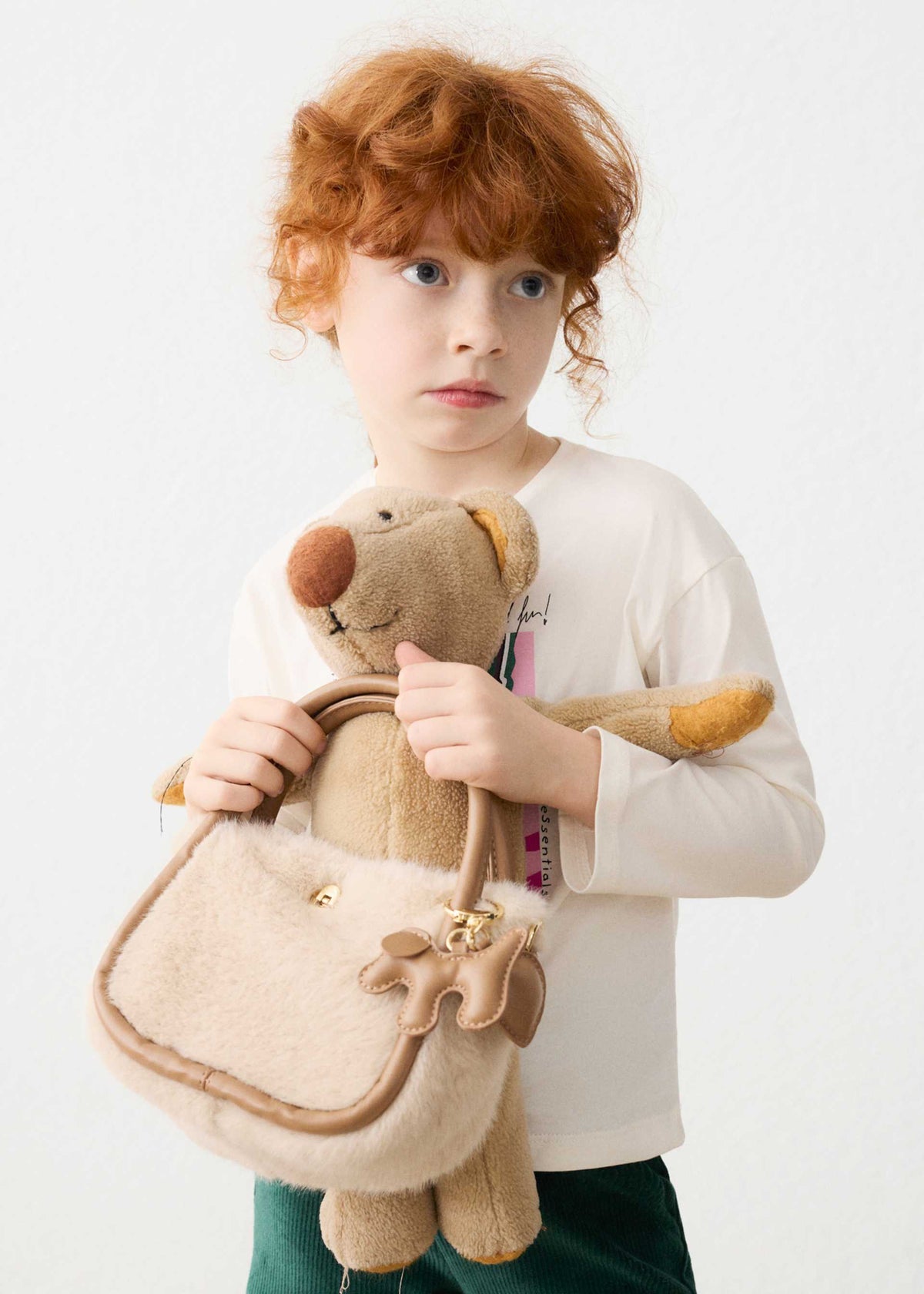 Pelztasche für Mädchen