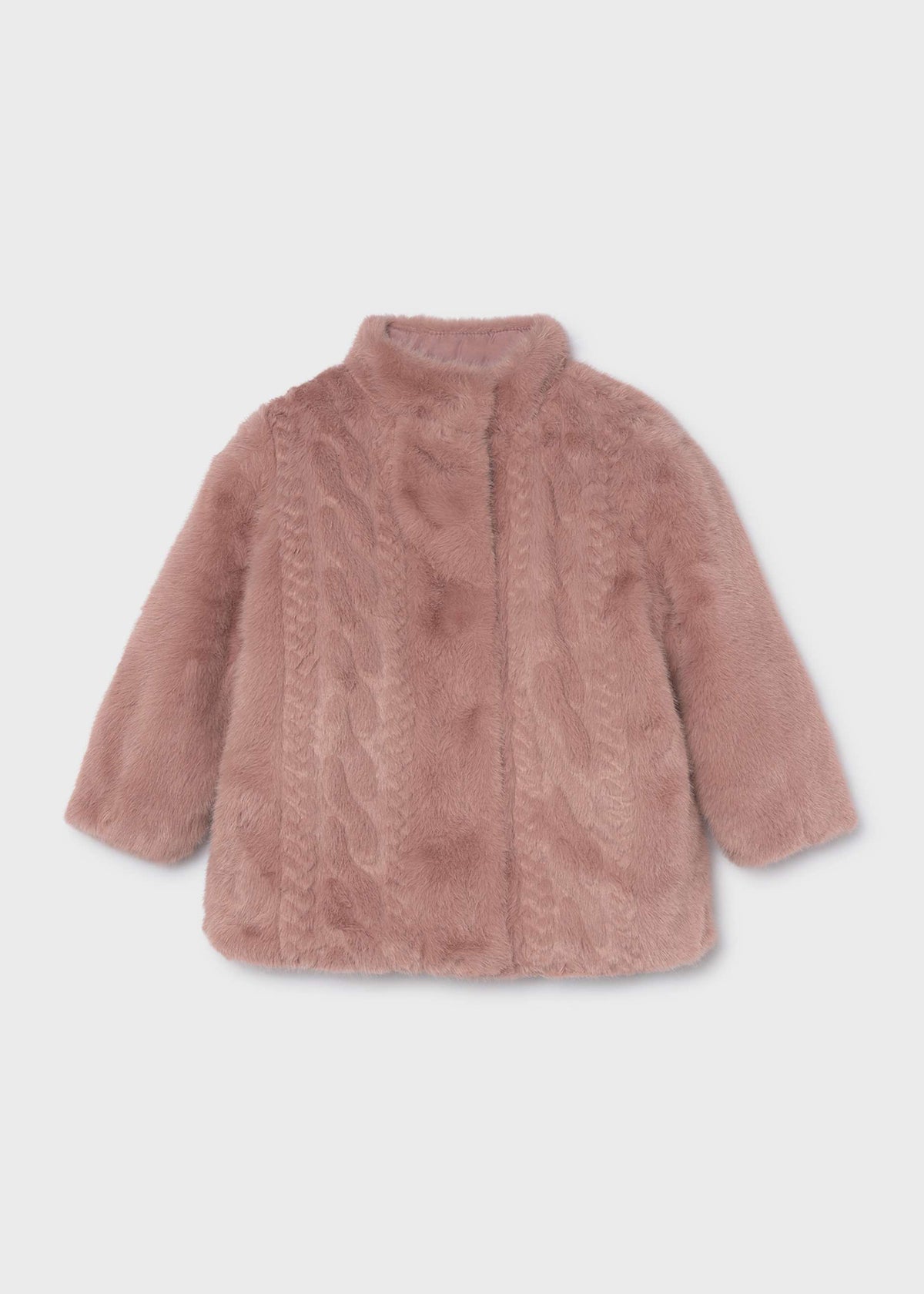 Girls' fur coat