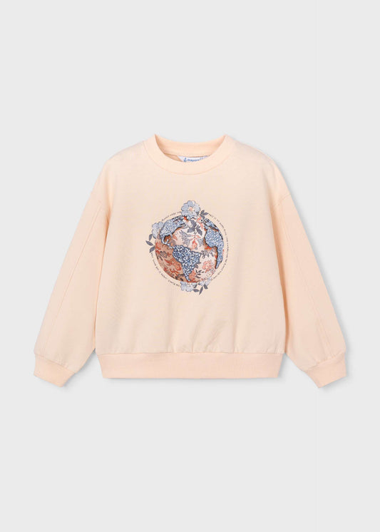 Girls' graphic sweatshirt