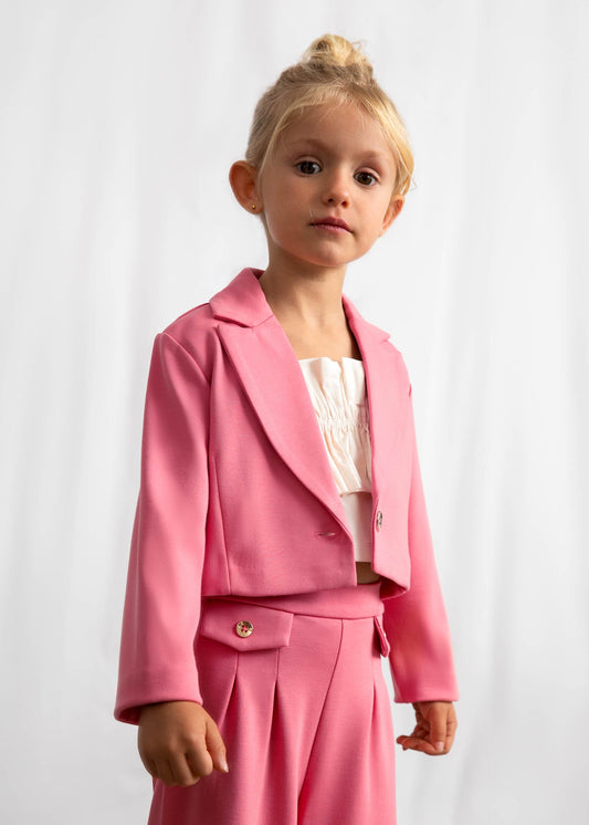 Girl's knit jacket