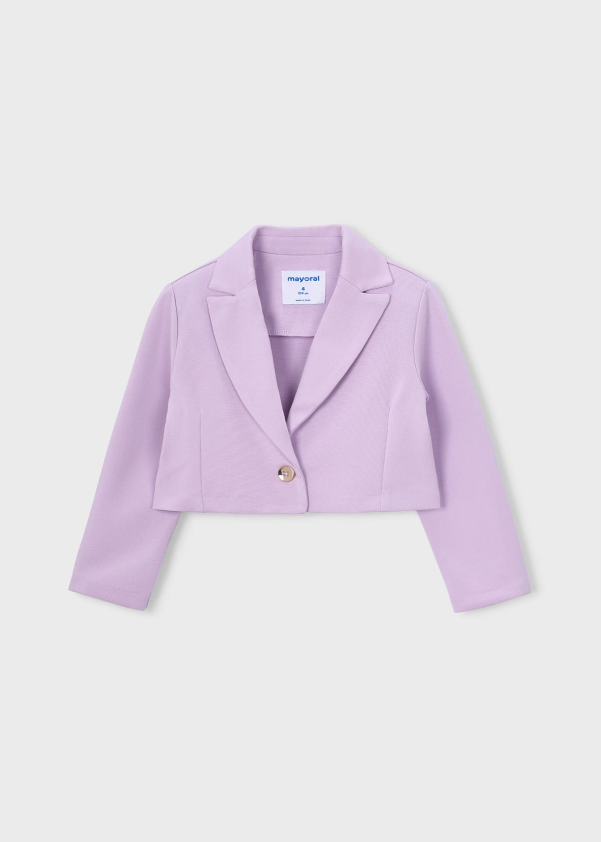 Girl's knit jacket