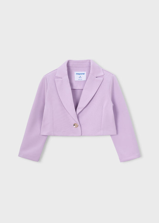 Girl's knit jacket