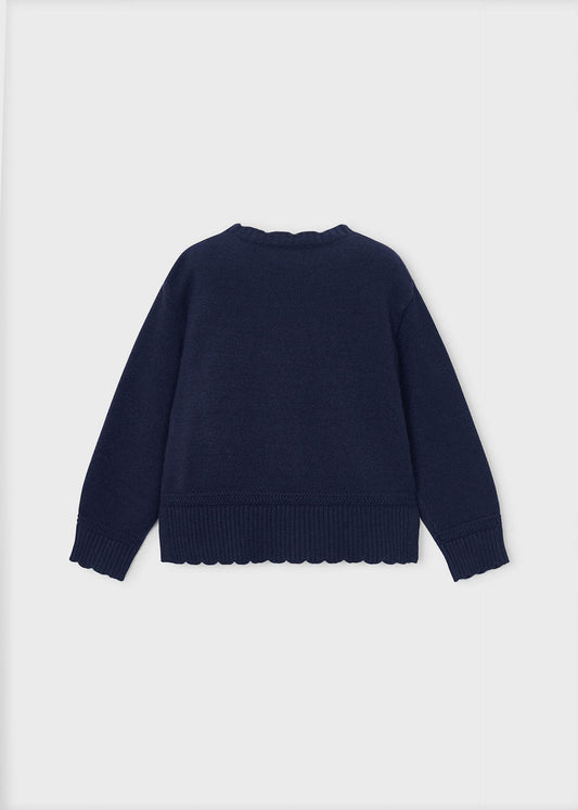 Girl's knitted jumper