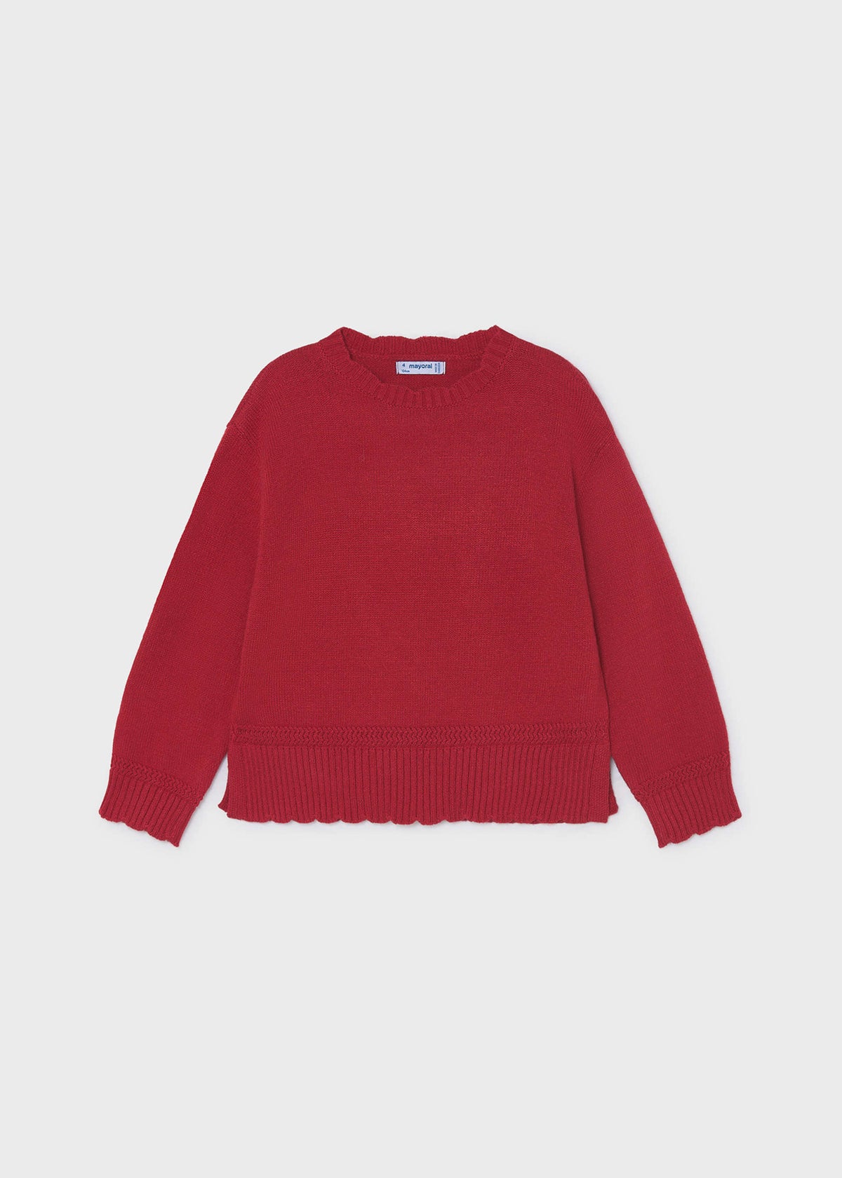Girl's knitted jumper