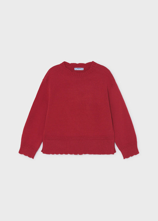 Girl's knitted jumper