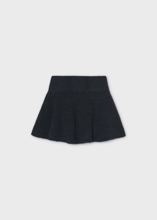 Girls' knitted skirt with pearls