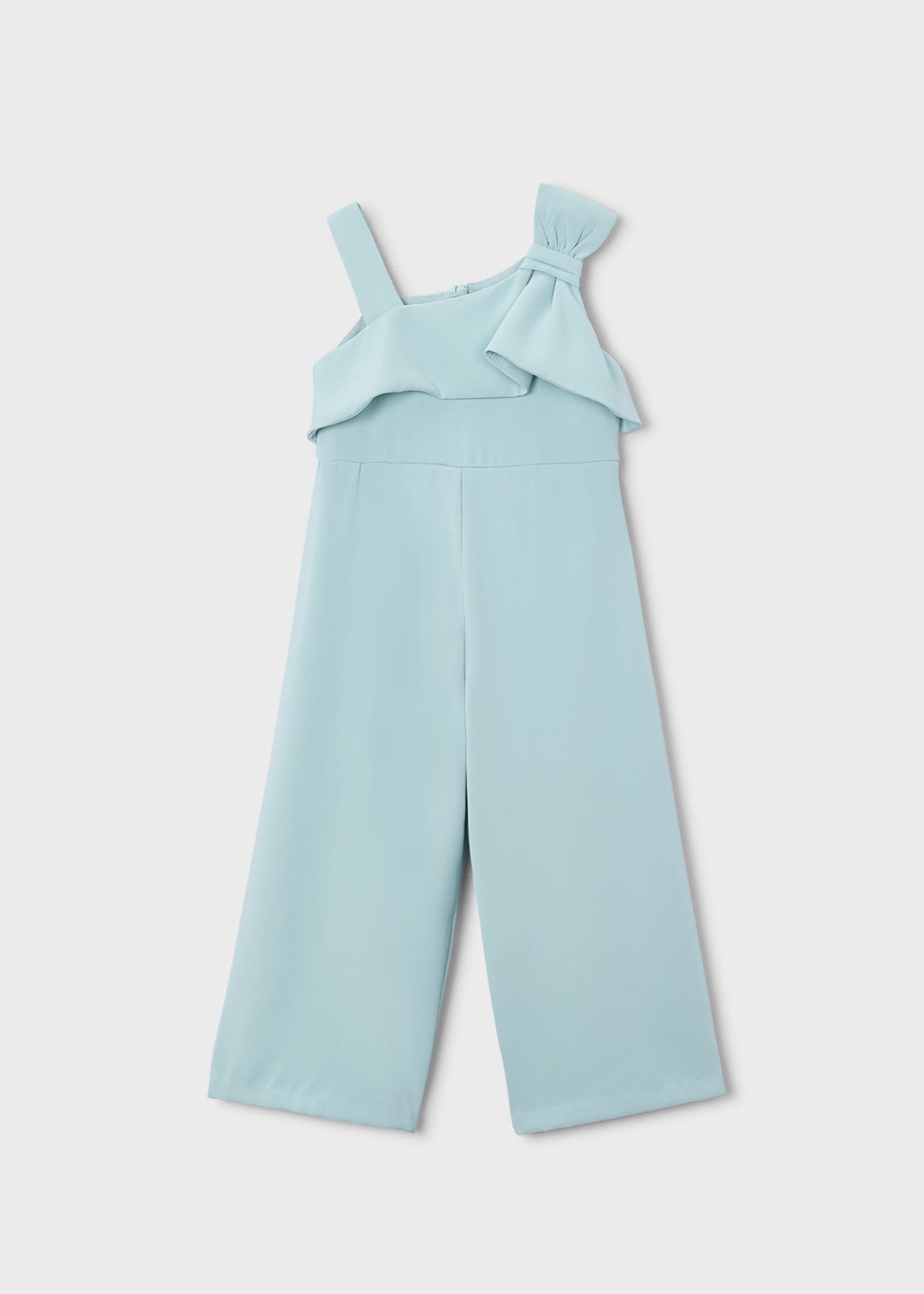 Girl's lace-up jumpsuit