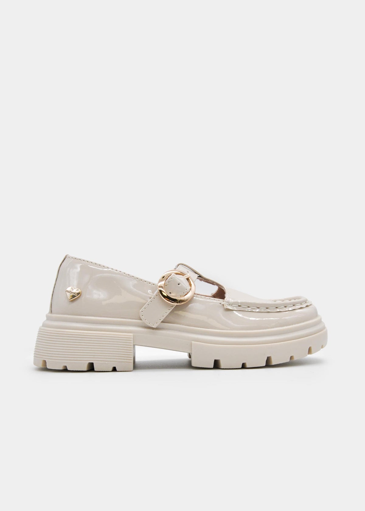 Girls' lace-up Mary Janes