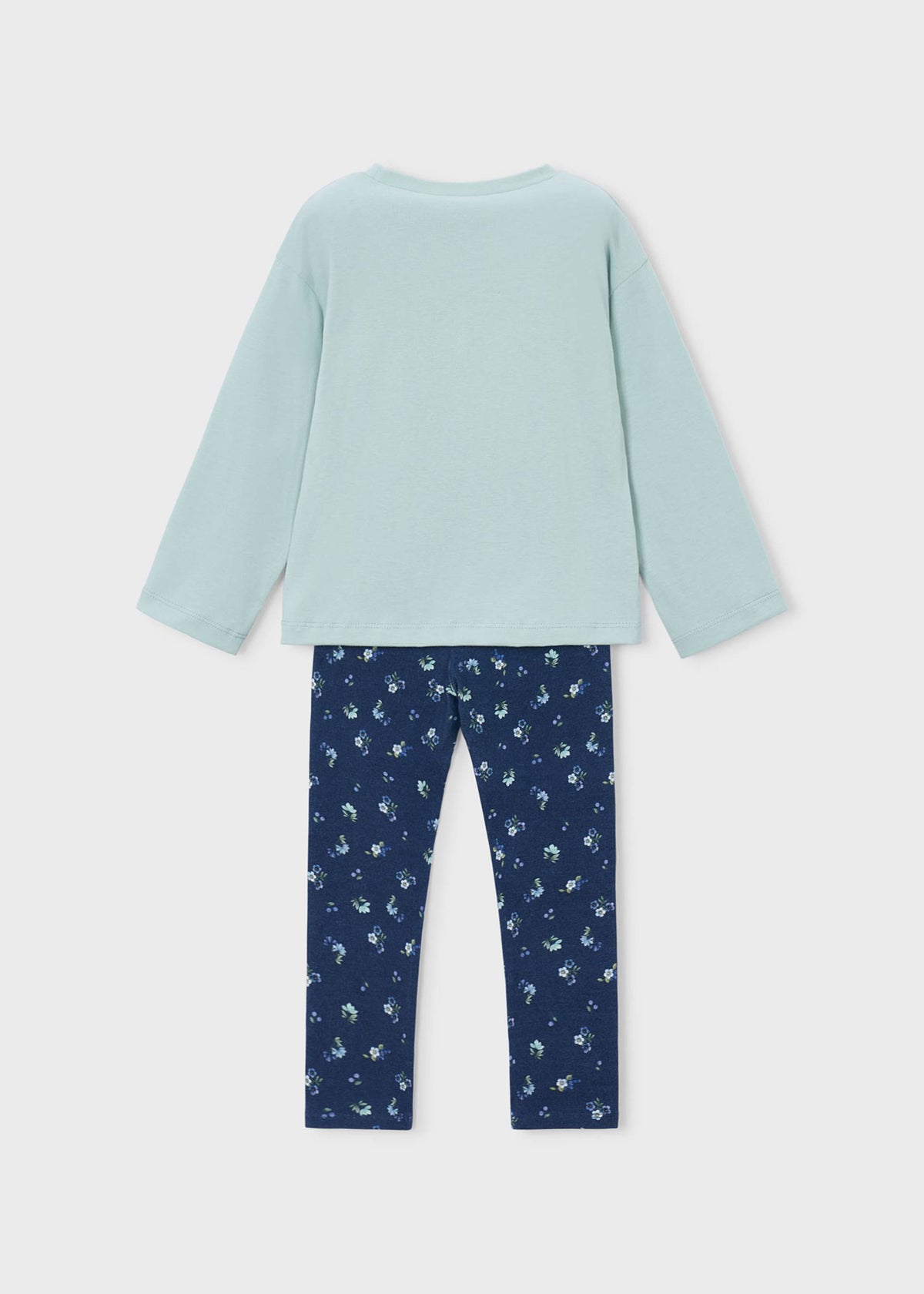 Mädchen-Leggings- und T-Shirt-Set