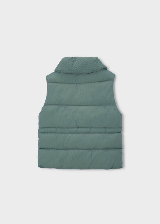 Girls' padded waistcoat