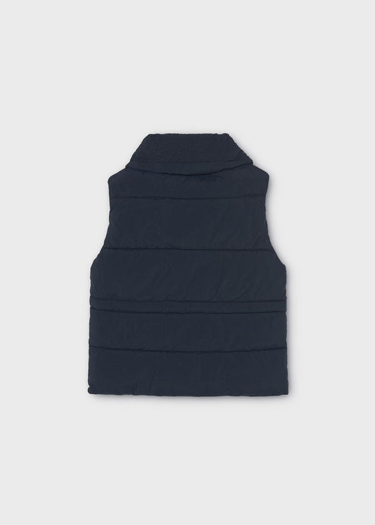 Girls' padded waistcoat