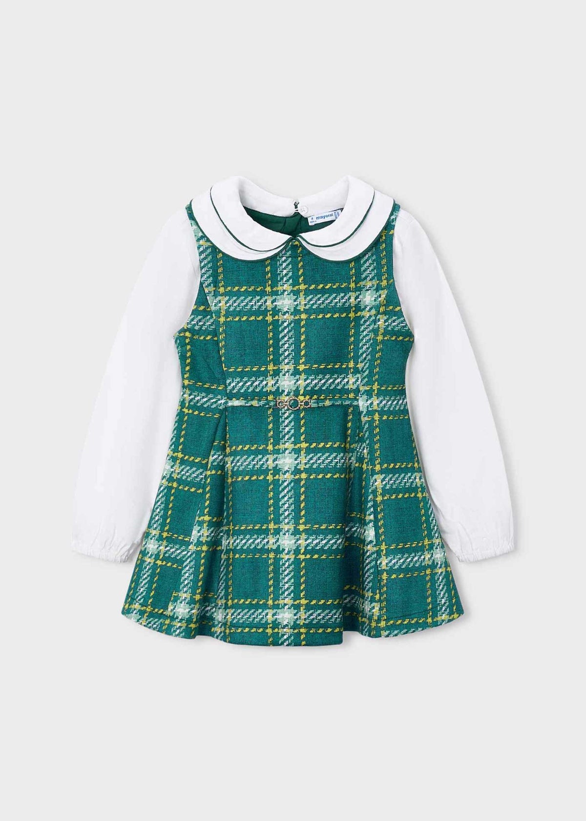 Girls' pinafore dress