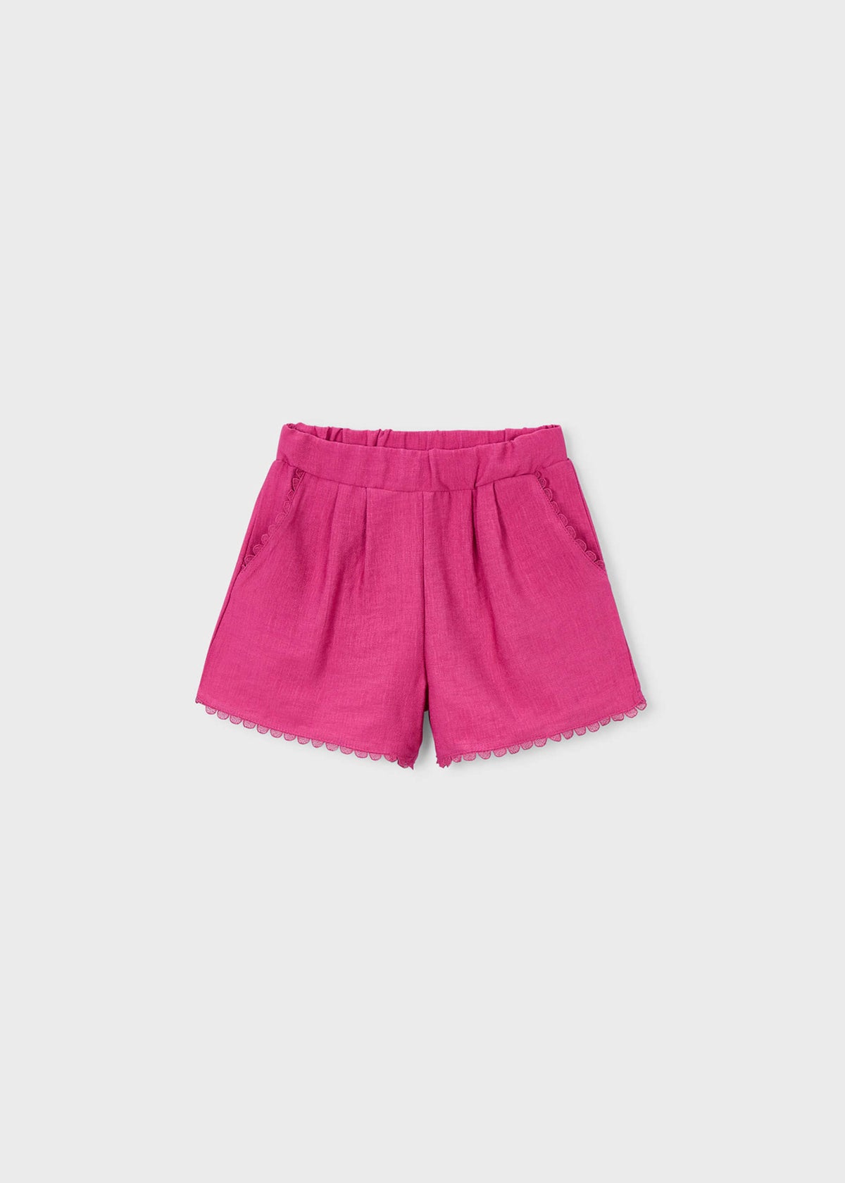 Plissierte Mädchenhose