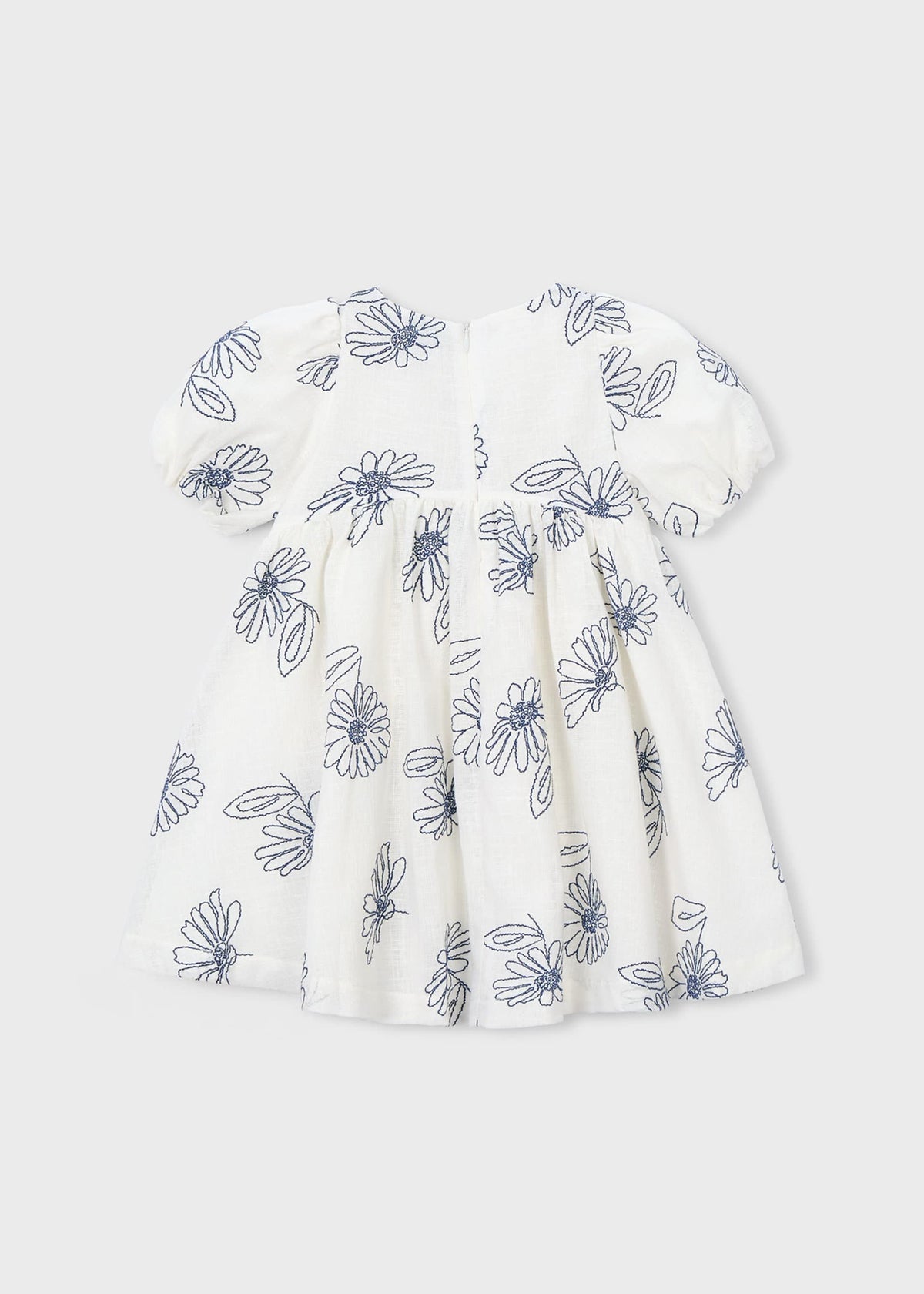 Girl's puff sleeve dress
