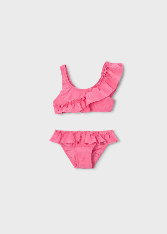 Girl's ruffled bikini