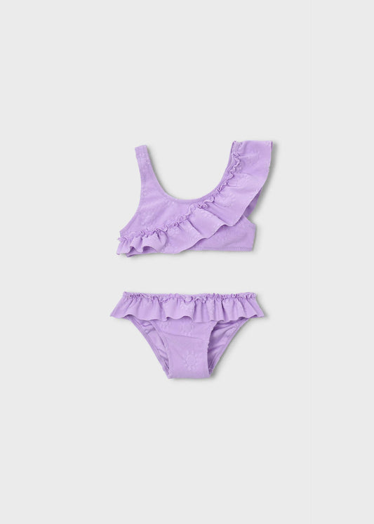 Girl's ruffled bikini