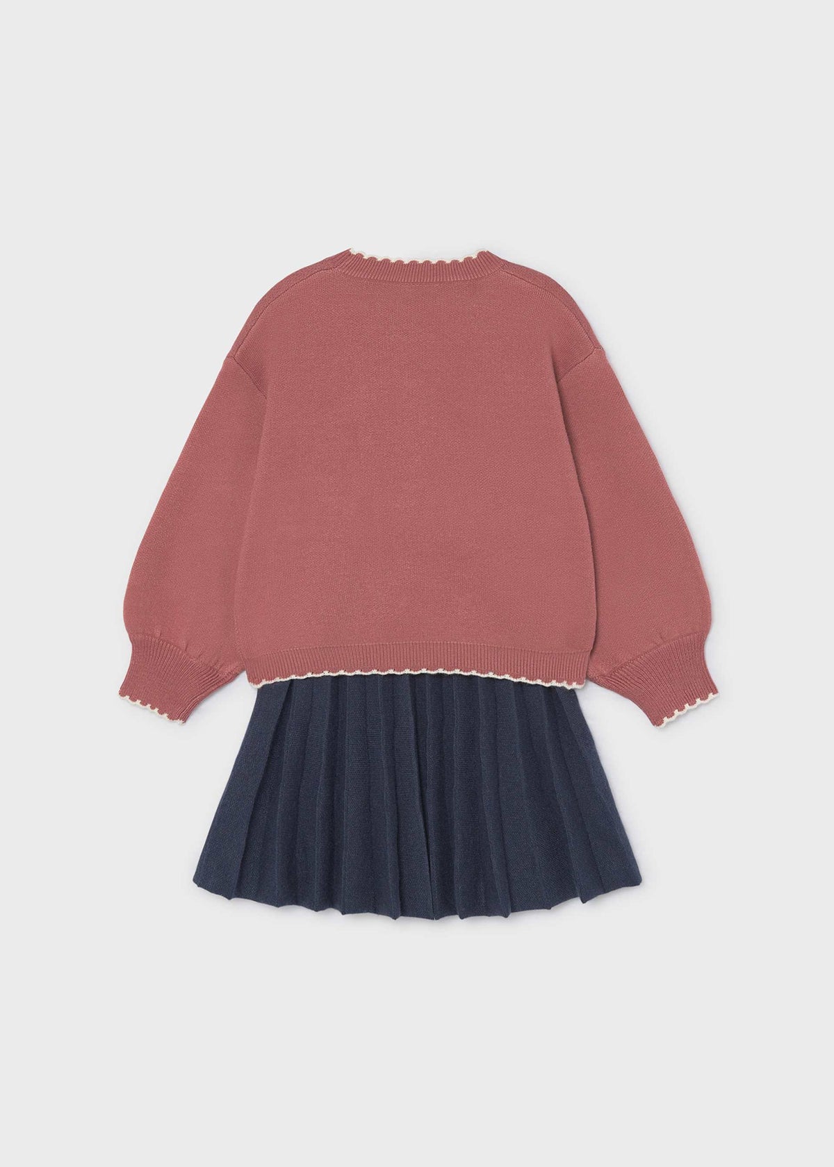 Rock- und Pullover-Set für Mädchen