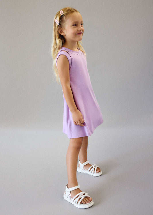 Girl's slit dress
