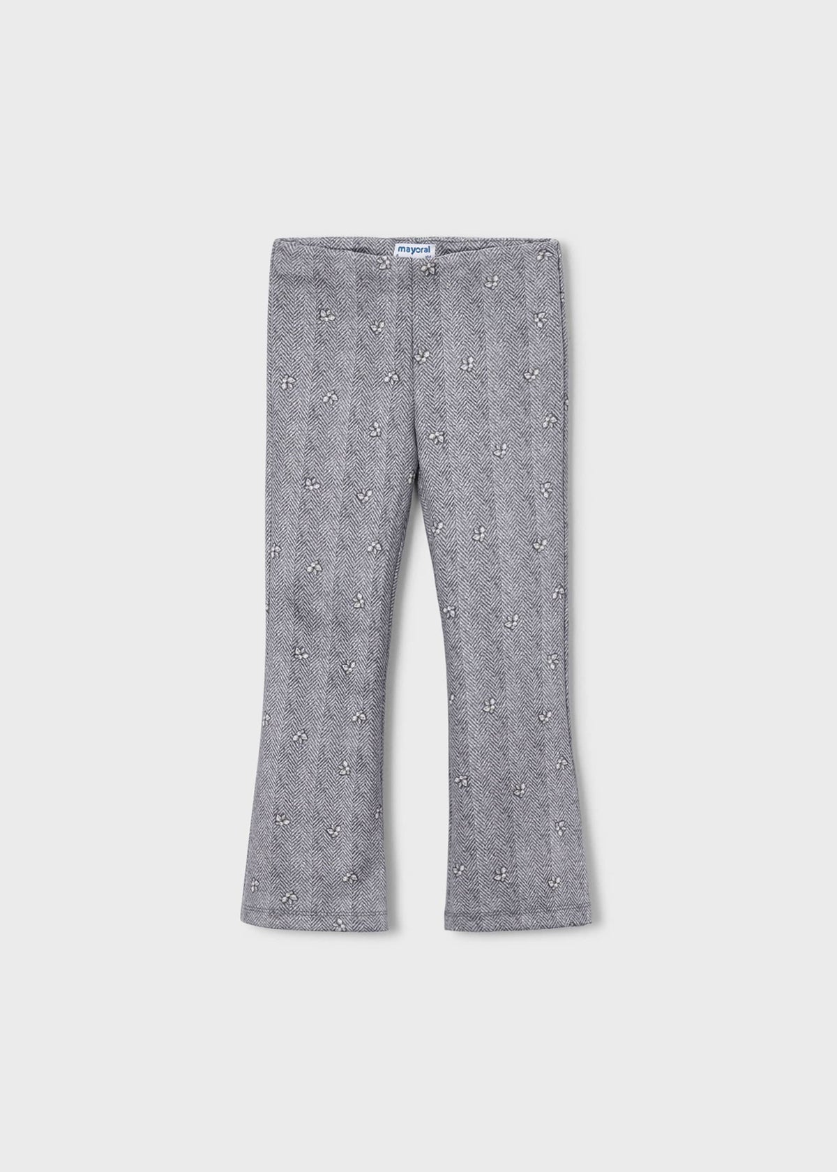 Ausgestellte Leggings in Wildleder-Optik für Mädchen