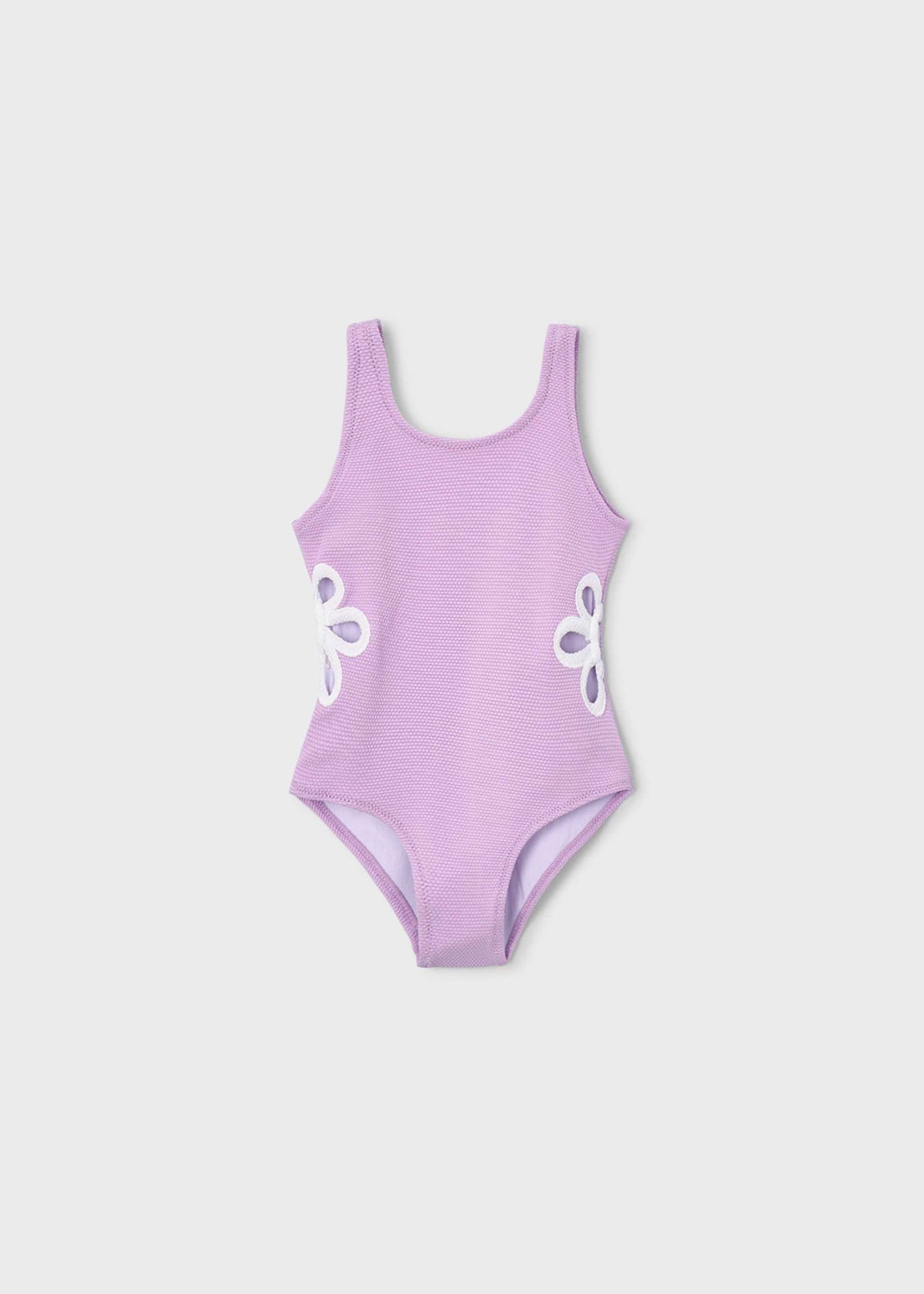 Girls' swimsuit with cutouts