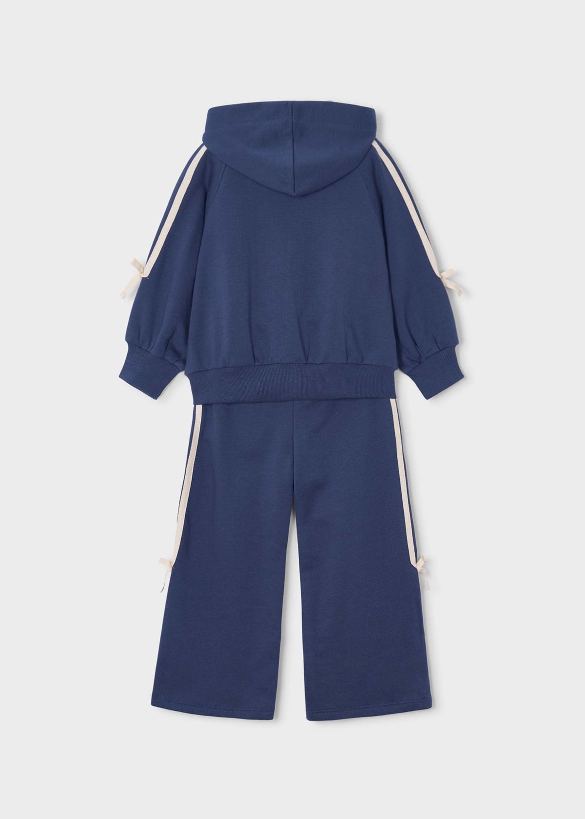 Girls' tie-front tracksuit