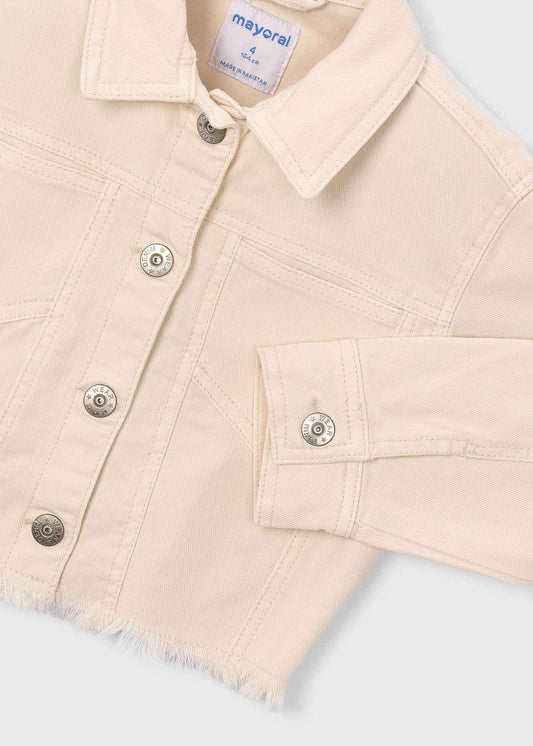 Girls' twill jacket