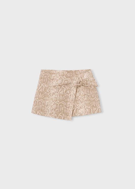 Girls' twill skirt