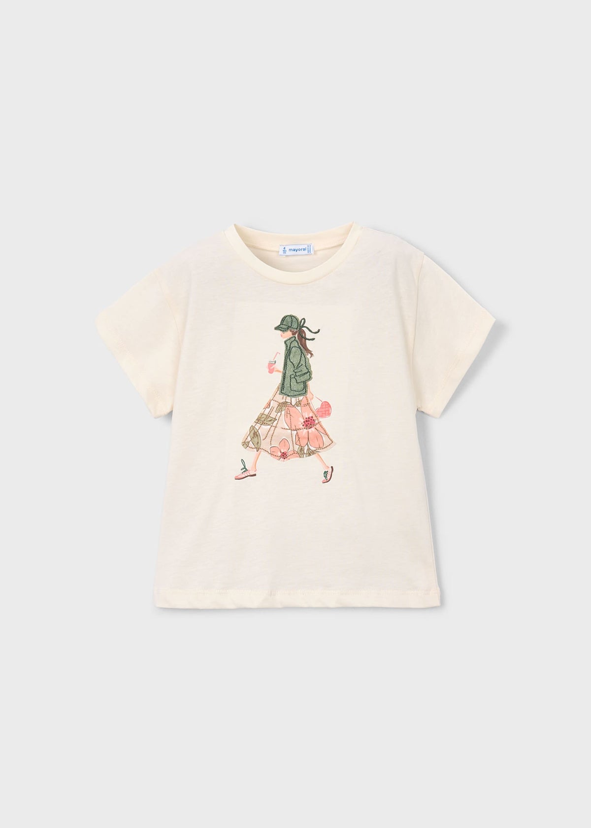 Grafik-T-Shirt für Mädchen