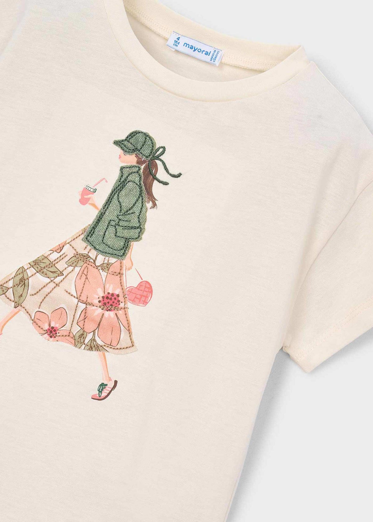Grafik-T-Shirt für Mädchen