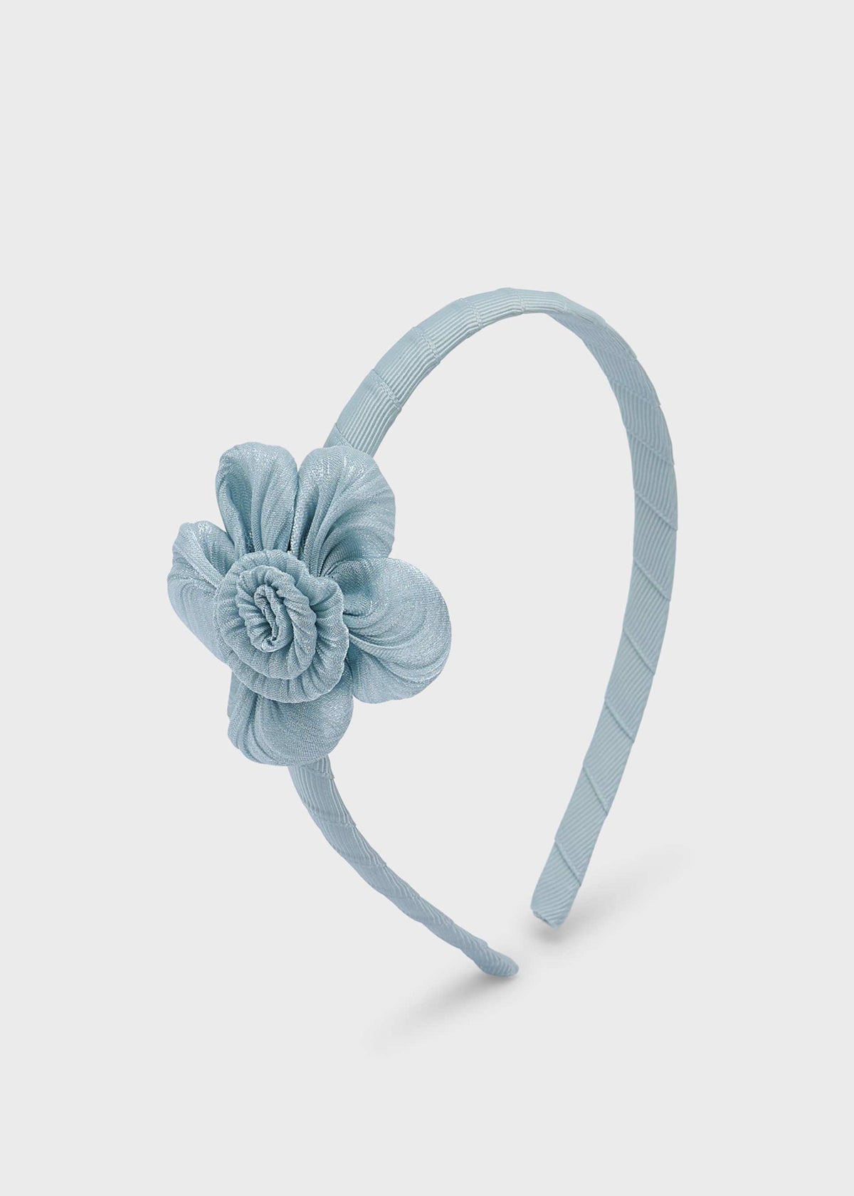 Headband with large flower