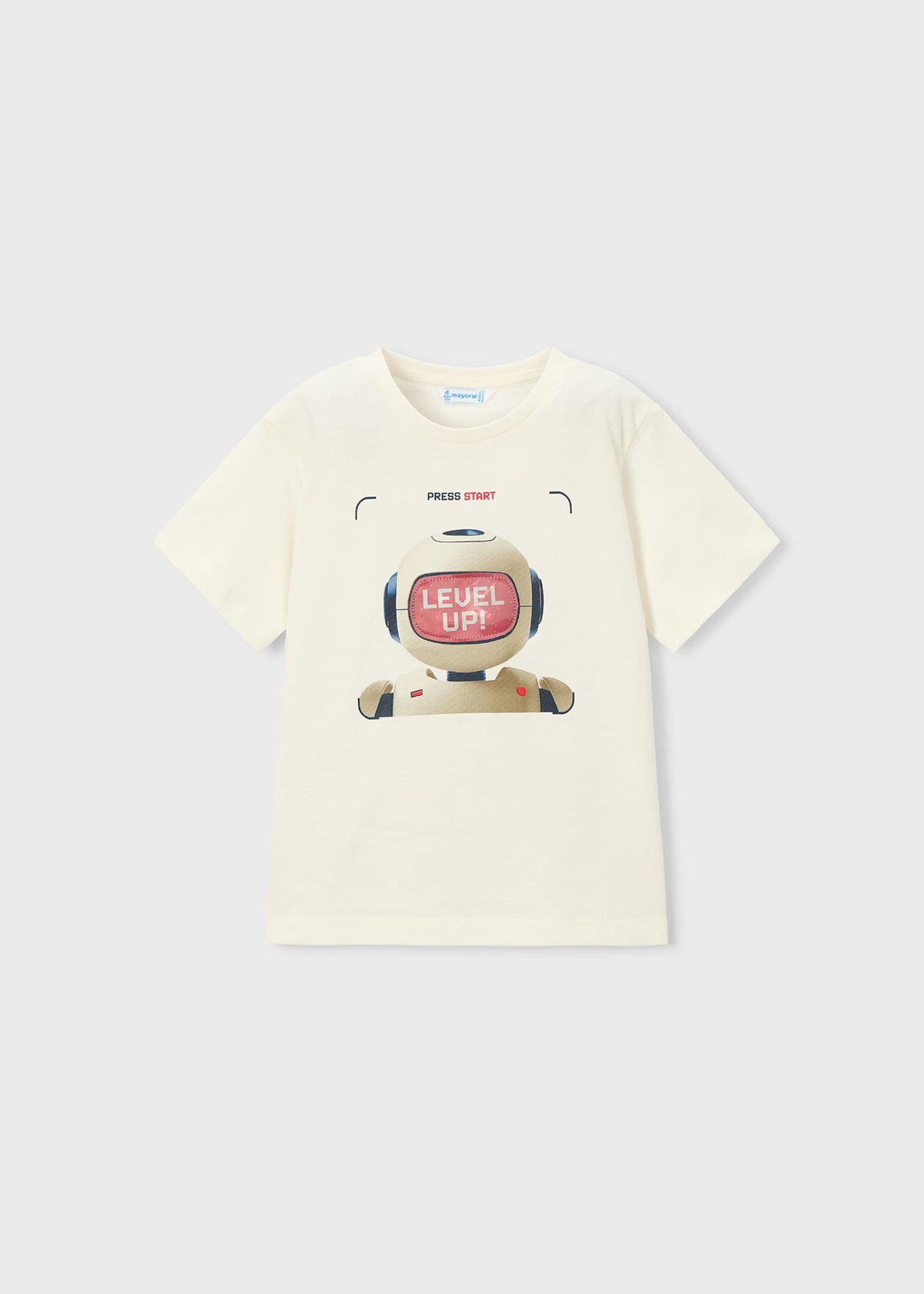 Interactive robot t-shirt boy