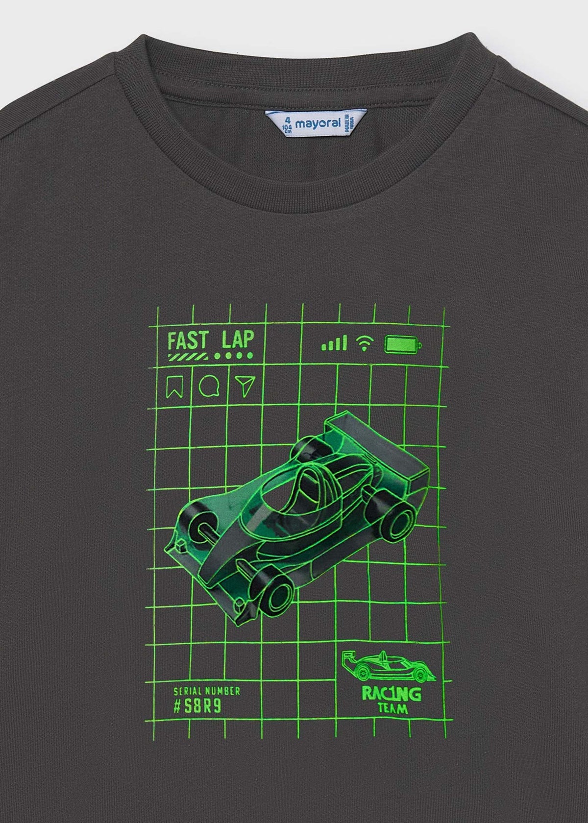 Interactive T-shirt for boys