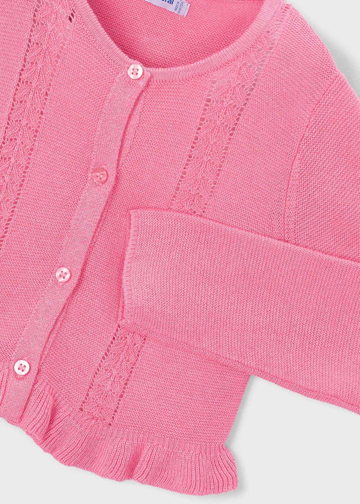 Knit cardigan girl