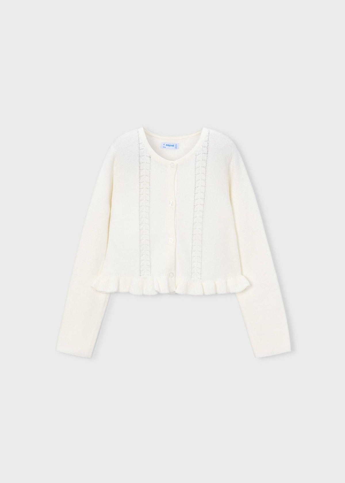 Knit cardigan girl