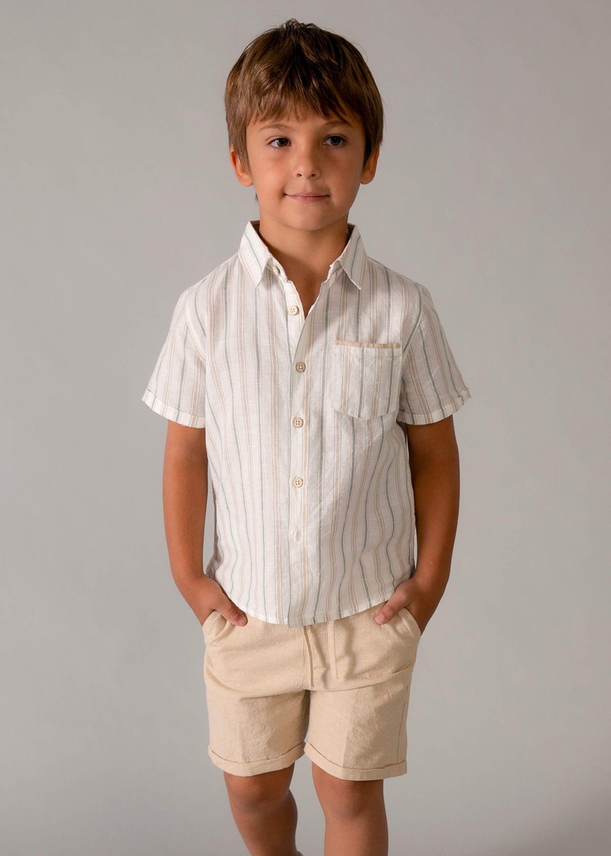 Line set with Bermuda Shorts boy