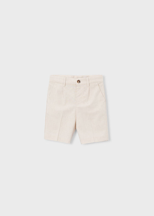 Linen Bermuda shorts for boys