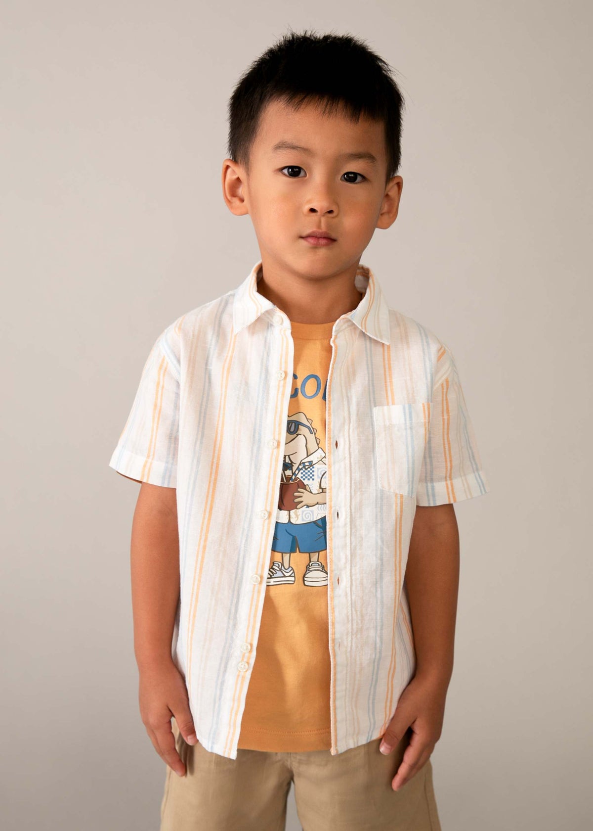 Linen shirt for children