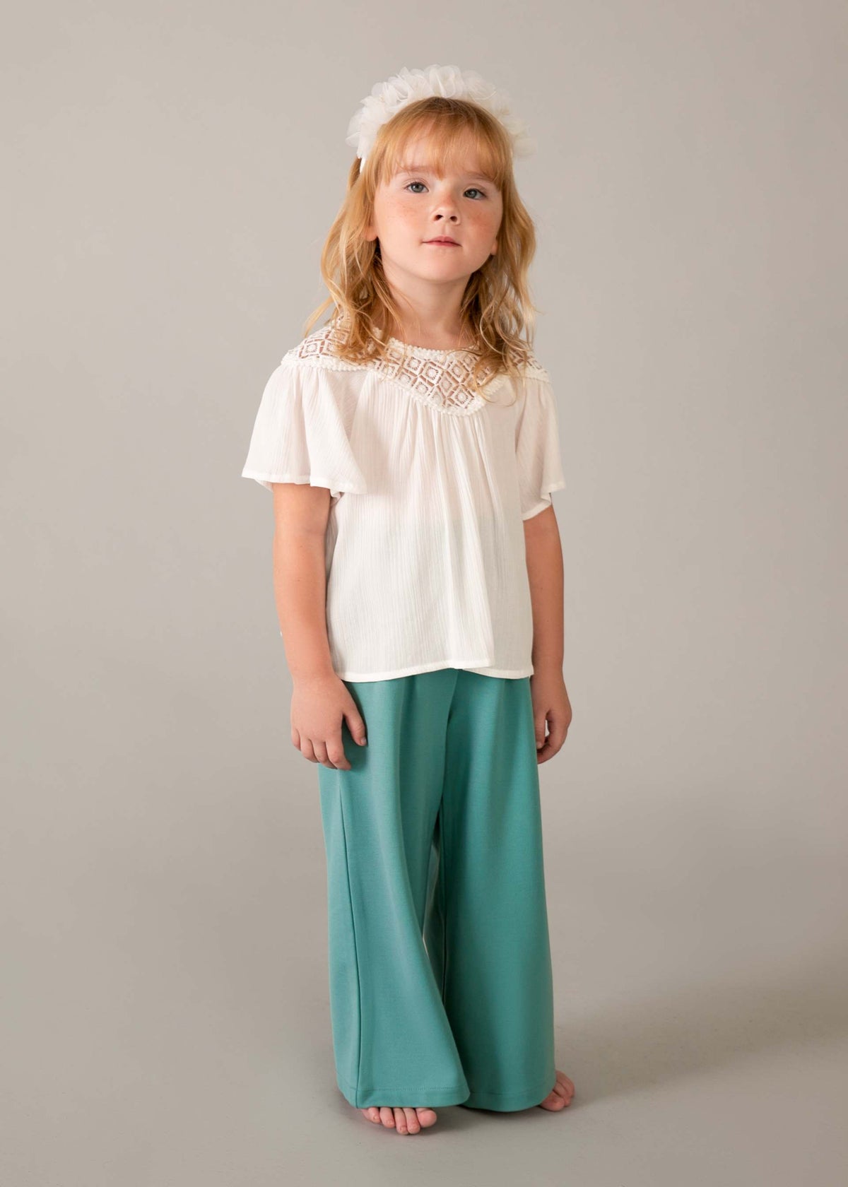 Lange Strickhose Mädchen