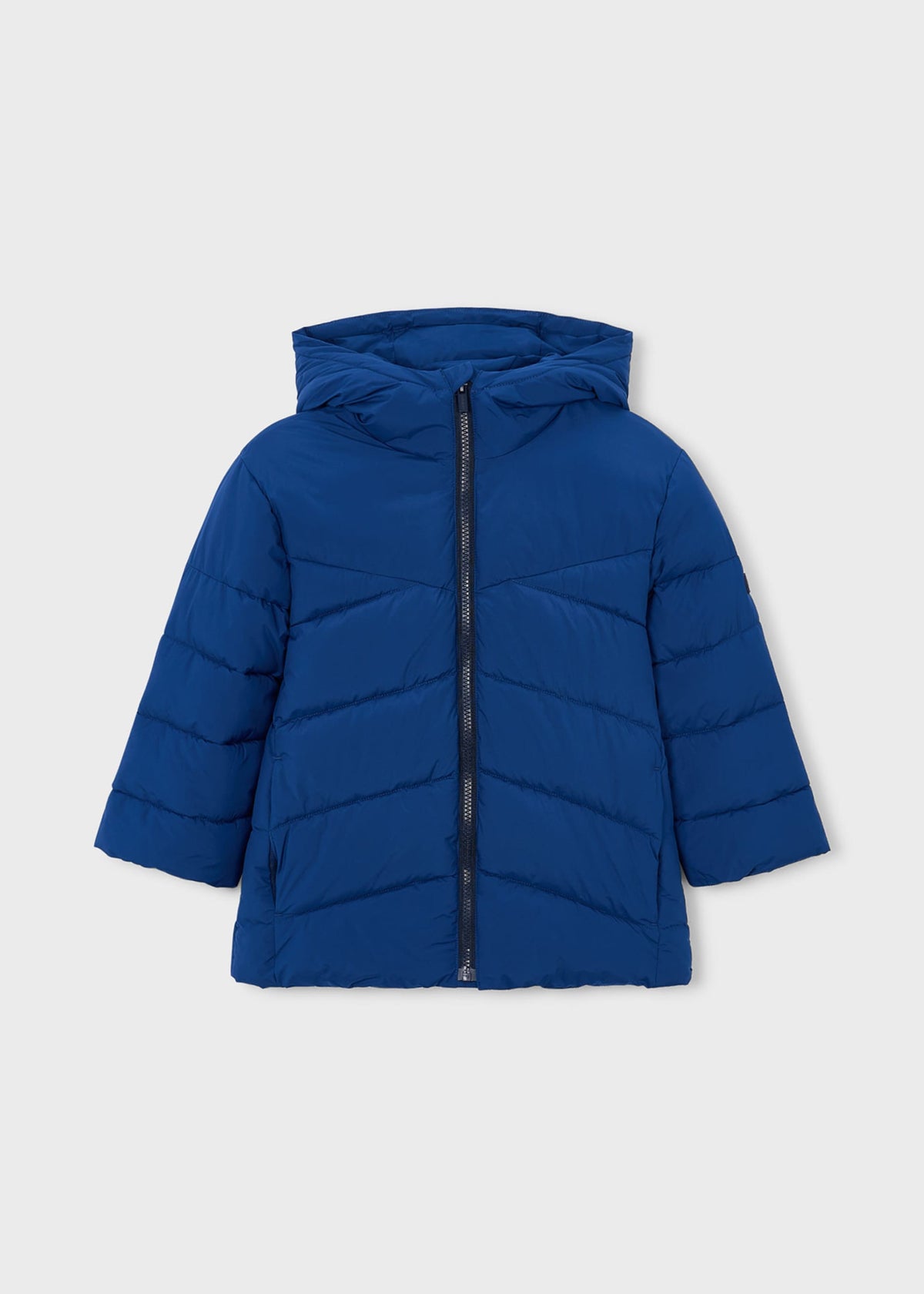 Lange Steppjacke für Jungen