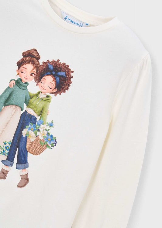 Langarmshirt für Mädchen