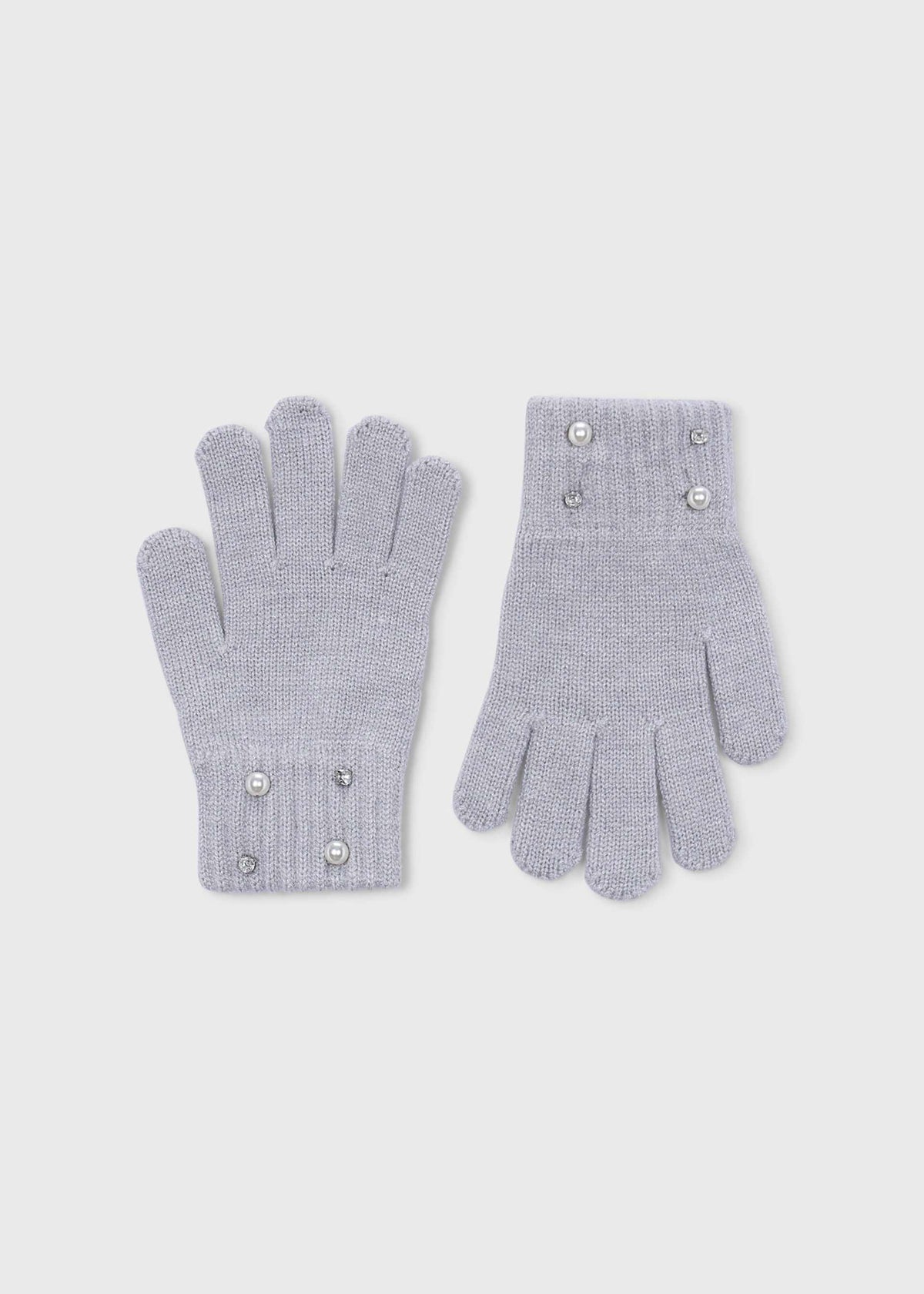 Pearl gloves for girls