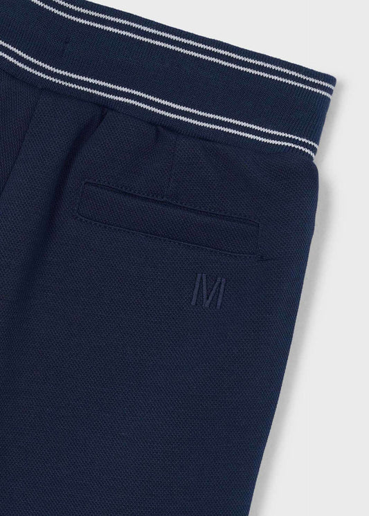 Piqué Bermuda shorts