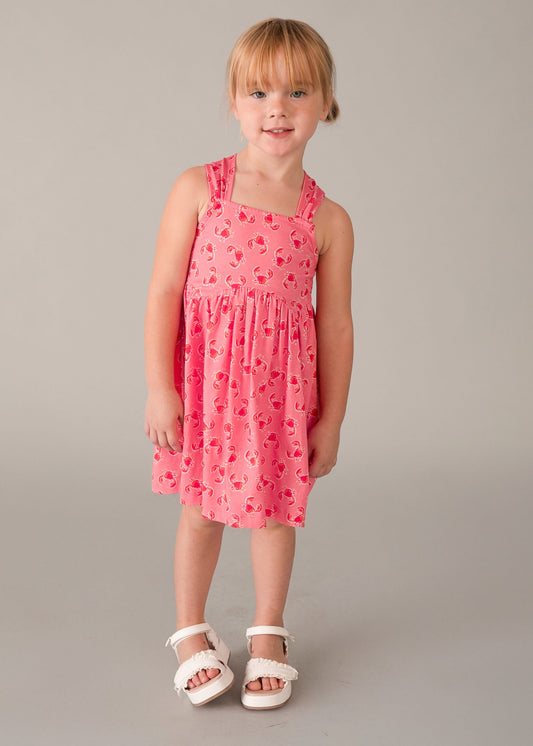 Print dress girl