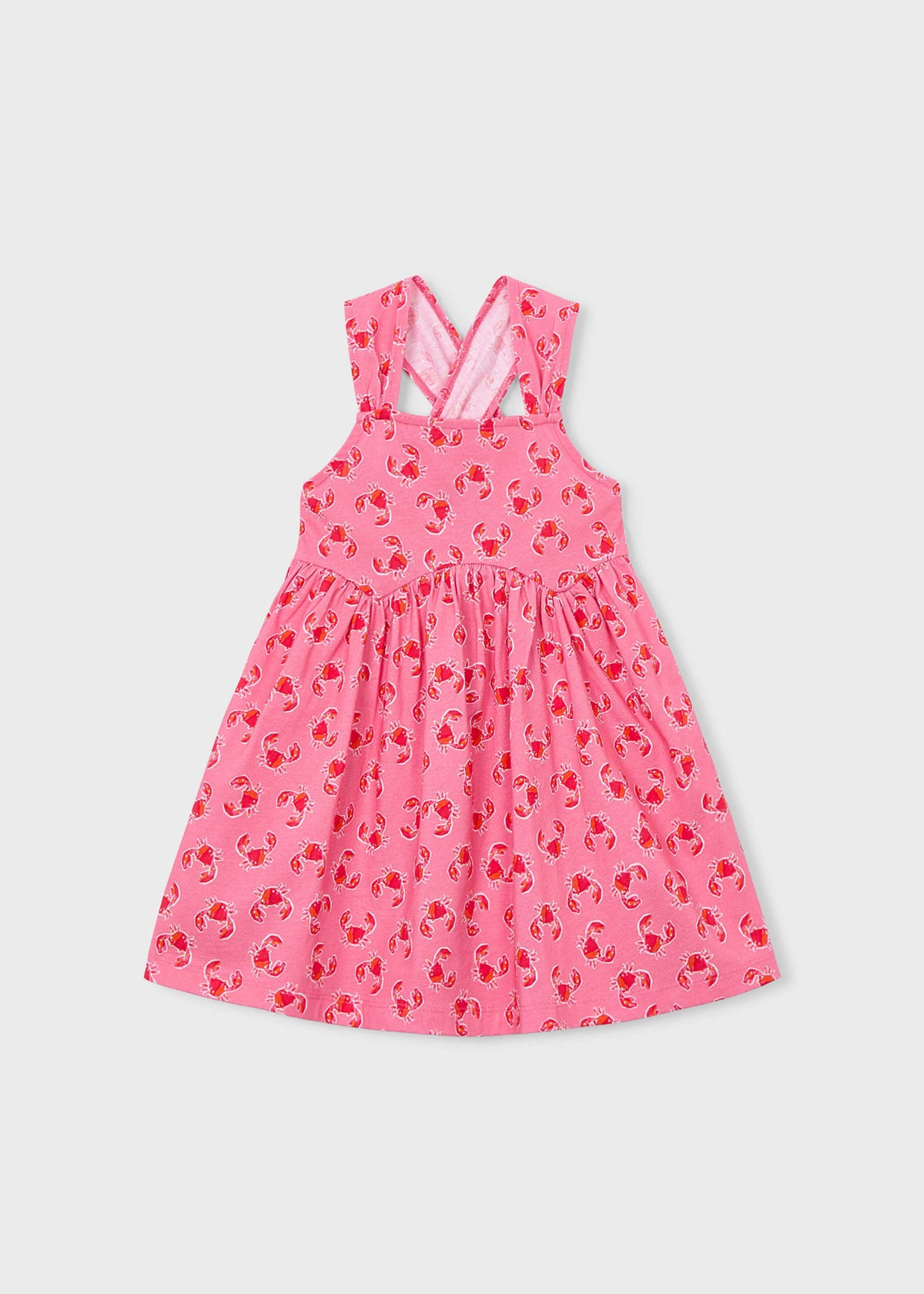 Mädchenkleid mit Druckmuster