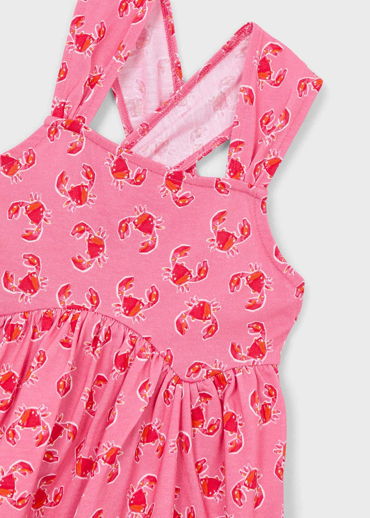 Mädchenkleid mit Druckmuster