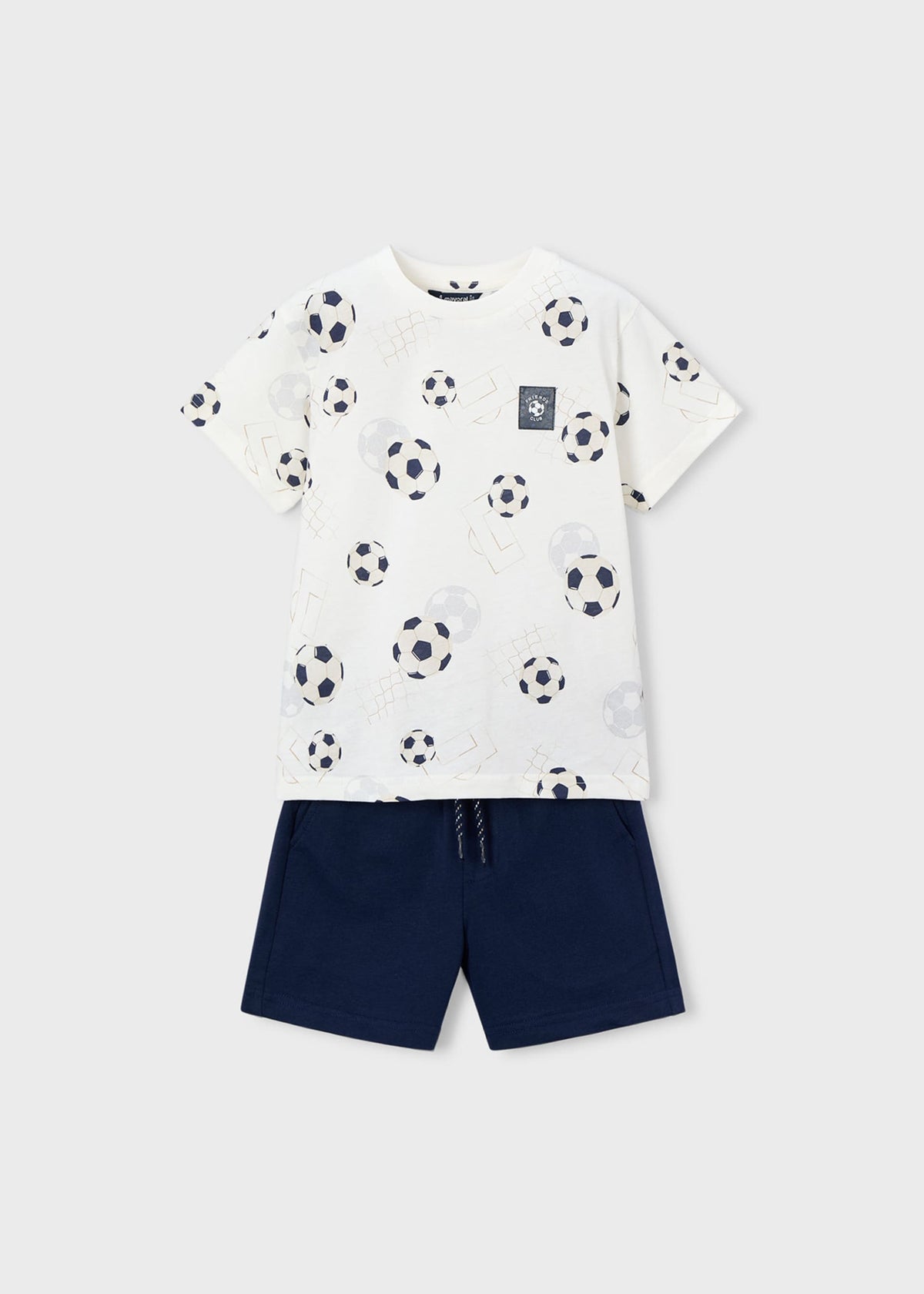Print knit Set boy